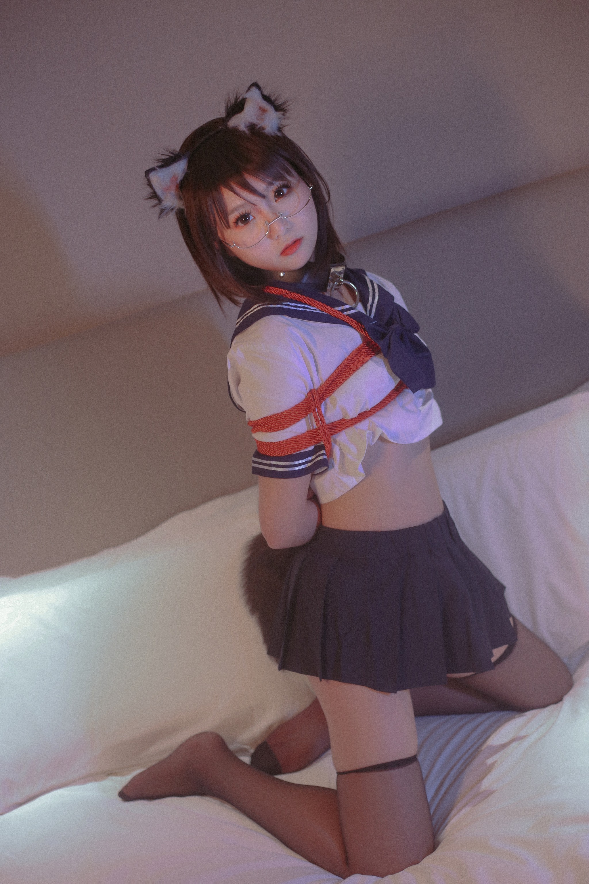 是青水 – NO.001 猫耳调教 [36P]-XikXak